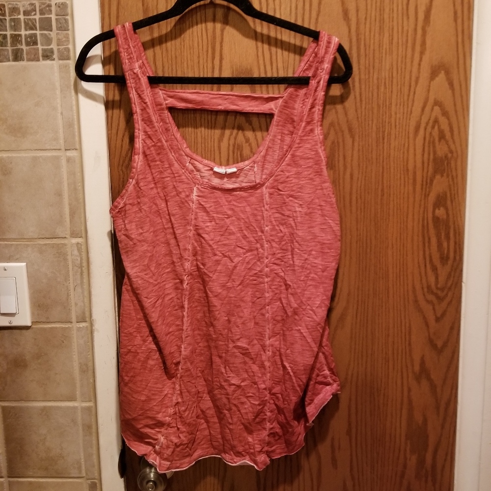 Melrose & Market 1XL Copper Red Tank Top